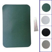 카약 카누 패들 보트 200130mm 풍선 플라스틱 특수 PVC 수리 키트 방수 고무 밴드 침대 접착제, Green 3pc