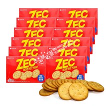 롯데 제크 크래커(300g) x 12통(+밀크츄 2개포함), 1세트