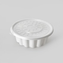 K 냉면용기 백색 195파이 소 400개 BOX 배달용기, 1box