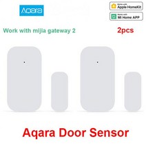 홈 게이트웨이 iot 스마트홈 샤오미스마트 다기능 게이트웨이 3 블루투스 지그비 와이파이 허브 원격, 04 Aqara Door Sensor
