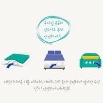 잉글랜드 집먼지진드기청소기 침대 매트리스 진드기 퇴치시트 6매, 자나깨나안심숙면 집먼지 진드기 퇴치제 시트 6매입