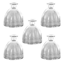 캔들 디퓨저 용기 고급 유리병, 드레스 250ml 5개, 디퓨저용기