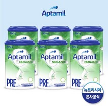 [해외직구] 압타밀 뉴가닉 프레 800g x 6통 세트 (유통임박 2023.05), 프레800g(6통) 유통임박 2023.05