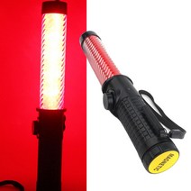 경광봉 무선작업등 충전식 워크라이트 캠핑 낚시 산업현장 후레쉬 손전등 멀티 다용도 응급구조신호등 AA사용 후레쉬 탈출망치 4IN1 다기능 295MM 호루라기 경광봉