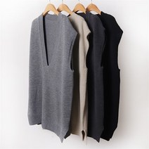 강물처럼 빅사이즈사랑해요 B475L303 하찌롱루즈니트조끼 EB (9746242)
