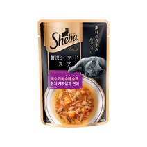 쉬바 수제 수프 참치 게맛살과 연어 40g 24개