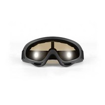청소년 자전거 스키 고글 안개 방지 스노우 OTG 100 UV 보호 남녀 청소년용 구부릴 수 있는 듀얼 렌즈, 03 GRAY_02 Black