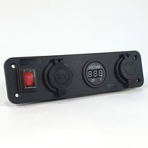 매립형 시거잭 usb 볼트미터 차량용
