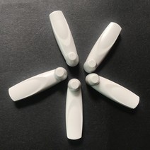 100pc 도난 방지 하드 태그 매 슈퍼마켓 의류 가방 모자 EAS AM 58KHZ 보안 감지 범위 1.5-3M, 한개옵션0