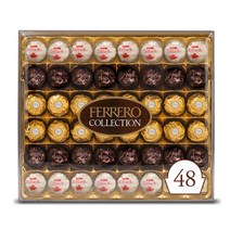 페레로 로쉐 헤이즐넛 밀크 다크 코코넛 초콜릿 Great Holiday Gift Box 18.2 oz 48 Count