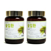 솔잎환 솔잎 송화가루 솔잎엑기스 국내산 150g 2통, 2개