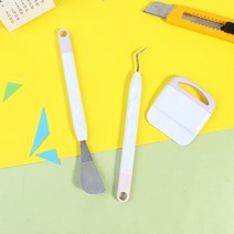 보호구 비닐 제초 도구 세트 3 개 후크 제초기 조각 비닐용, 한개옵션0