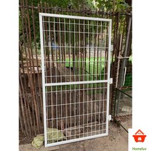 울타리펜스 휀스 야외 디자인 메쉬 대문, 싱글 도어 2*1m