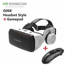 vr 기기 원래 3d 상자 안드로이드 스마트 폰용 스테레오 판지 기계 가성비 게임, 협력사, 1-g06 게임 패드 추가