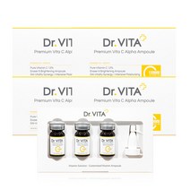 [10월특가] 닥터비타 피부생기를 업그레이드 120 000PPM 프리미엄 순수비타민 C 알파 앰플 세트 (10ml x 3개입), 10ml, 4박스