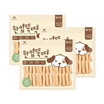 한입뚝딱 국내산 강아지 애견 간식 x3 13종 모음, 08.덴탈오메가3 210g x3개