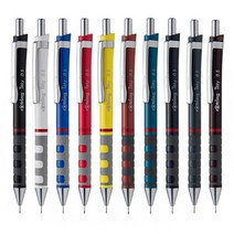 로트링 티키샤프 0.5mm 제도샤프 로트링티키샤프 필기 문구 티키샤프 제도샤프 샤프 로트링 신학기 필기도, 레드오커