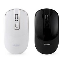 ◀주식회사지오▶DDZONE 2.4GHz 저소음 무선 마우스 1600dpi DM-W200 업무용 조용한 사무용 노트북 양손◀주식회사지오▶, ◀주식회사지오▶블랙