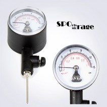 스포리지 공기압 조절 측정게이지 (공기압조절버튼 공기압게이지 볼게이지 공게이지 공기압측정), 단일