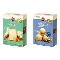 백설 식빵믹스 + 백설 오븐용깨찰빵믹스, 1세트
