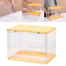 전시용아크릴케이스 건담 레고 나노블록 미니카 피규어 아크릴 진열장 장식장 케이스 디스플레이 스탠드 쇼 홀더, 1-밝은 회색
