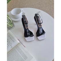(역삼힐) 렌디 스트랩 샌들힐(9cm)