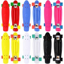 KC인증 버즈런 크루져보드 스케이트보드 22인치, KC인증 버즈런 크루져보드 스케