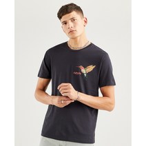 리바이스 남 여 공용 클래식 그래픽 반팔 티셔츠(22491-0830)