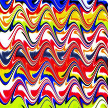 퍼니스쿨 마블링 물감 12ml x6색 칼라뱅크비비드 색입히기