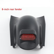 미등 스쿠터 날개가 있는 8/10 인치 전기 펜더 후면 머드 가드 지원 보호 Kugoo M4 킥, [04] 8 Rear fender B