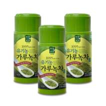 녹차원 유기농 가루녹차 50g x 3