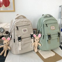 OT01 파스텔톤 커플 가방 백팩 대학생 새학기 학교 책가방