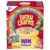 General Mills 제너럴밀스 럭키 참 시리얼 마시멜로 652g x 2팩 Lucky Charms