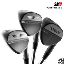 타이틀리스트 보키 SM8 웨지 크롬 블랙 다이나믹골드 NS 경량 샤프트 장착, 크롬.56_08M-NS.950neo_S