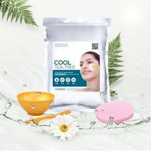린제이 티트리 모델링팩 피부관리샵 사용 1kg+고급팩도구3종+핑크해면, 단품, 단품