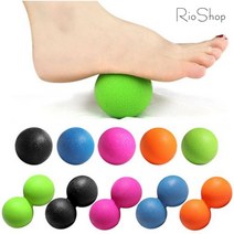 올인템 싱글볼 + 땅콩 마사지볼 세트 라크로스볼 땅콩볼, 1개, 싱글볼 블루+땅콩볼 블루