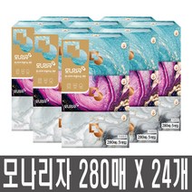 프리미엄 모나리자 각티슈 280매 3팩X8개 24개, 모나리자 각티슈 280매 3팩 X 8개 24개