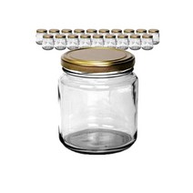 삼광글라스 700 낮은 유리병 벌크 + 뚜껑 89mm 골드 + 수축필름, 685ml, 20개