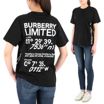 [버버리] 리미티드 8037291 W CARRICK COORDINATES 여성 반팔티셔츠