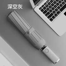 자한스토어 새로운 샤오미 자동 접는 우산 Led 빛 방풍 큰 비 휴대용 야외 파라솔, 02 02