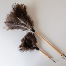 [미쓰오상점] 타조깃털 먼지털이개 - 평일 2시주문건까지 당일발송!!, S ( 약 34cm )