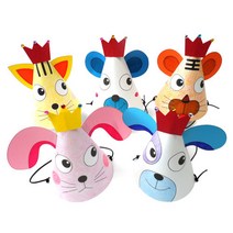 동물 미니고깔모자 (5종 set)