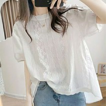 새로본 (여름) 769프리지아BL 반팔블라우스 루즈핏 여성여자 미시