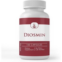 퓨어 오리지날 Diosmin 디오스민 400mg 100캡슐, 100개, 1개