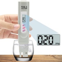 디지털 PH 수소 아쿠아리움 TSD 테스트펜 농도 오염 고정밀 식수정화, 단품