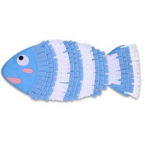 베스펫 강아지 물고기 노즈워크 휴식 매트, 블루