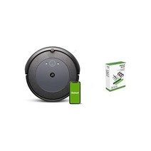 iRobot roomba i4 EVO 4150 Wi-Fi 연결 로봇 진공청소기 이제 Alexa와 호환 스마트 매핑으로 객실별로 청소 가능 Alexa 애완용 헤어 카펫 및 하드 플로, Roomba i4 w/ Replen Kit