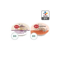 CJ 햇반 흑미밥210g 8개 + 매일잡곡밥210g 8개 (총16개), 210g, 3세트
