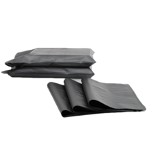 HDPE 포장용 택배봉투 4가지 색상 (검정색 진회색 회색 네이비) 의류 택배비닐, 실버색, 50장