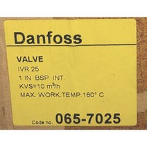 (Made in Denmark) DANFOSS STEAM VALVE 스팀용밸브 1 인치 IVR TYPE GG 25